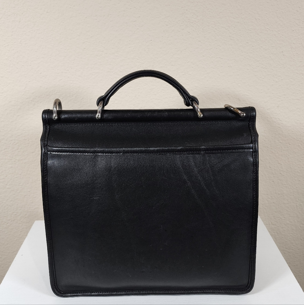 Vintage Coach Black/Nickel Willis #9927 - Picture 7 of 17